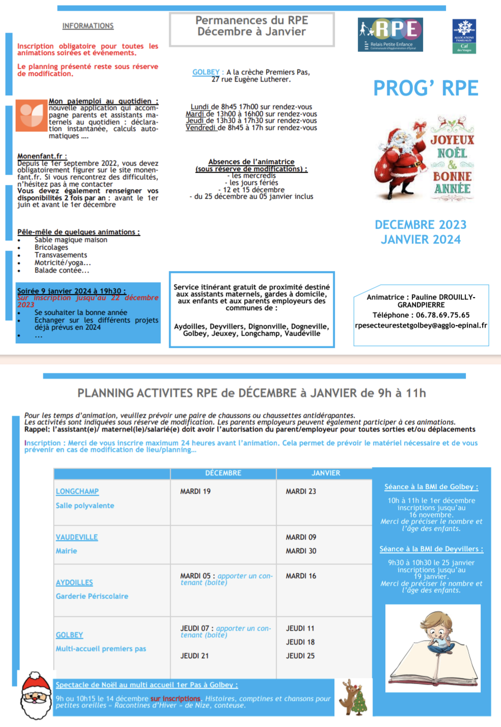 Programme RPE
