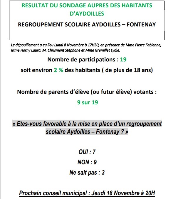 SONDAGE