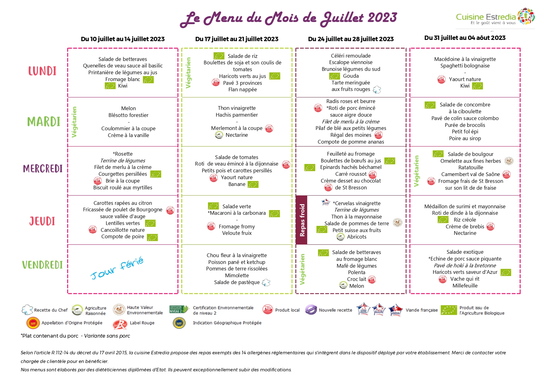 Restaurant scolaire
