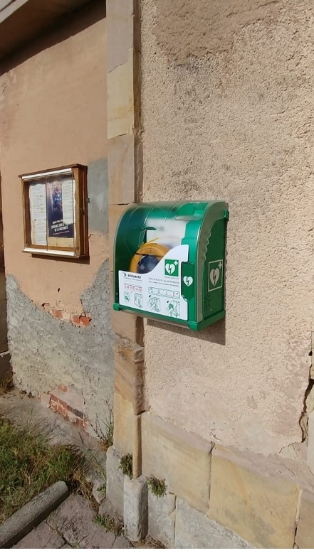 Installation d'un défibrillateur